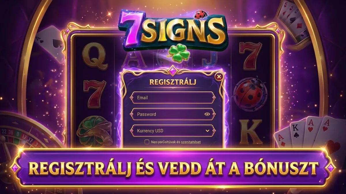 Regisztráció bónusszal